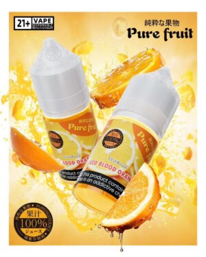 Alternative view of Pure Fruit 純粹果物系列 30ml 尼古丁鹽日本職人釀造 體現日系清爽透明感的頂級尼古丁鹽 完美還原多層次爆汁果實風味 全台現貨秒發