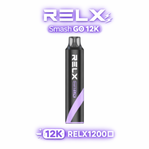 RELX Smash Go 12K 12000口拋棄式 15ml 澎湃油量 高濃度5%丁鹽滿足感 極速Type-C快充  400mAh巔峰續航拋棄式 全台現貨秒發